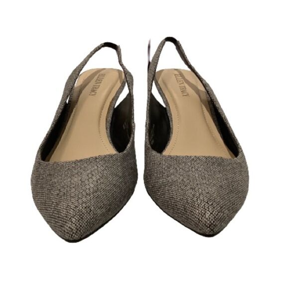 ‎ELLEN TRACY KITTEN HEEL SLINGBACK SHOES SZ 9M - Picture 2 of 12